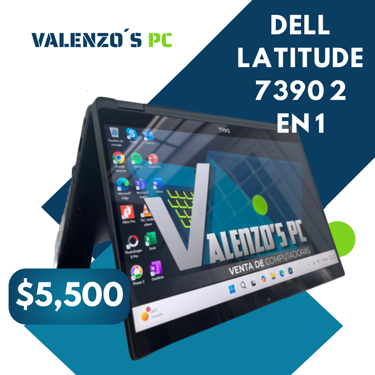 DELL LATITUDE 7390 2 EN 1